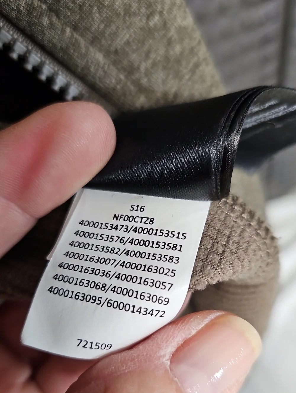 The North Face size xxl